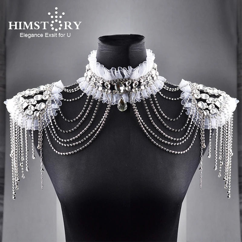 Crystal Shoulder Necklace
