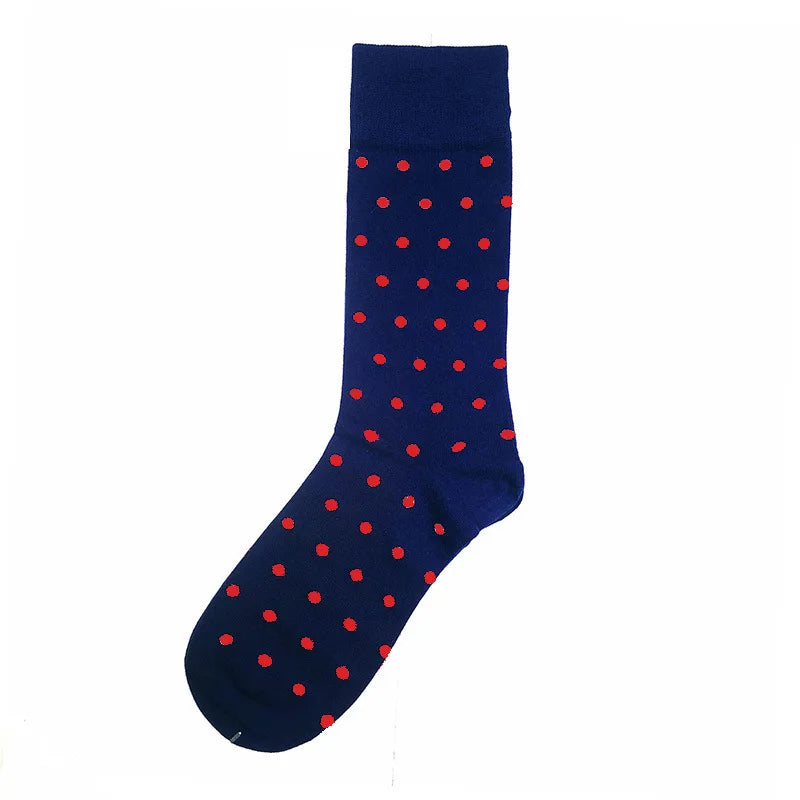 Colorful Men's Cotton Socks