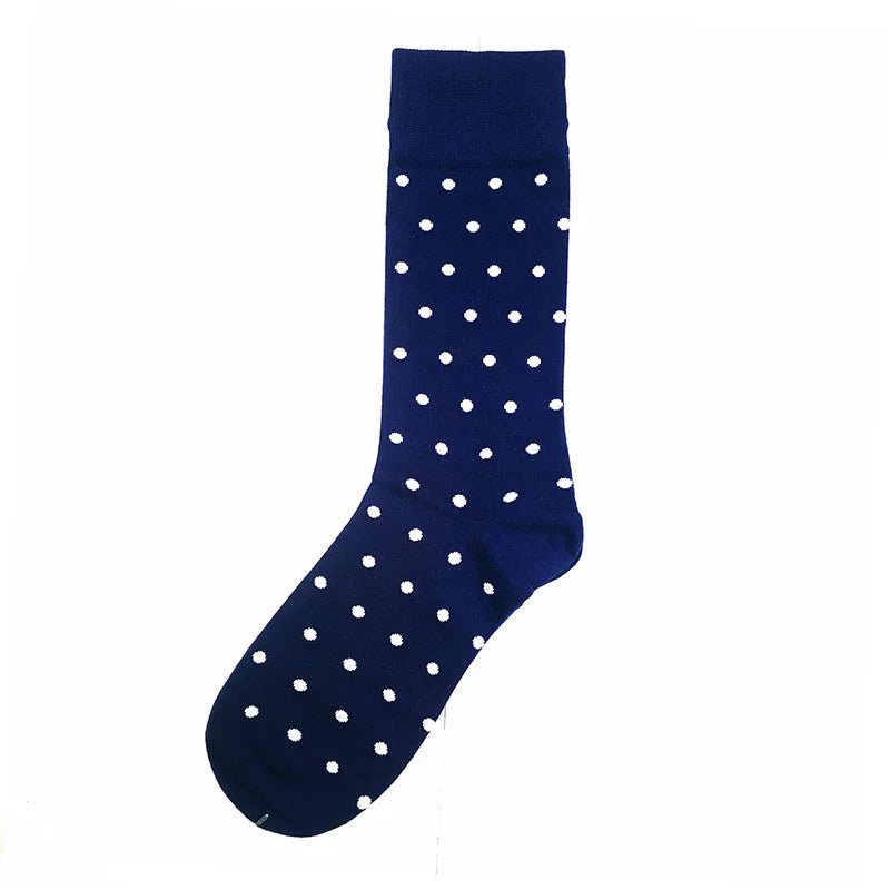 Colorful Men's Cotton Socks