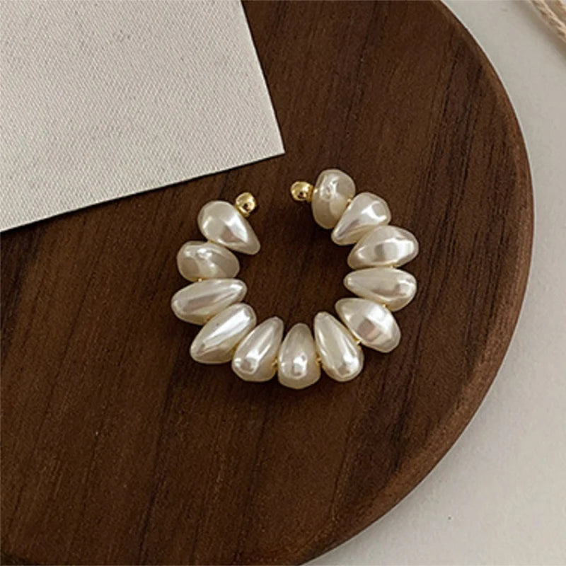 Pearl Ear Bone Clip