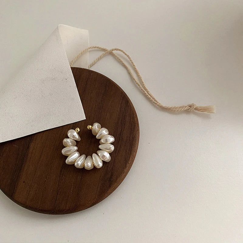 Pearl Ear Bone Clip