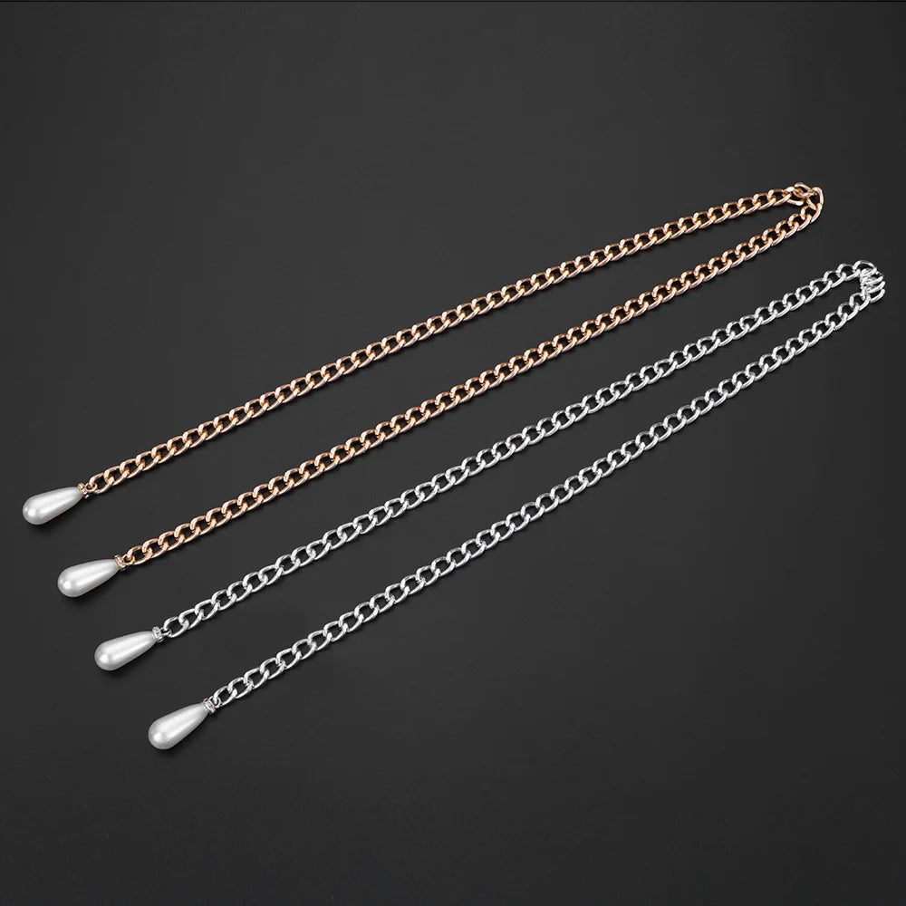 Pearl Drops Face Chain