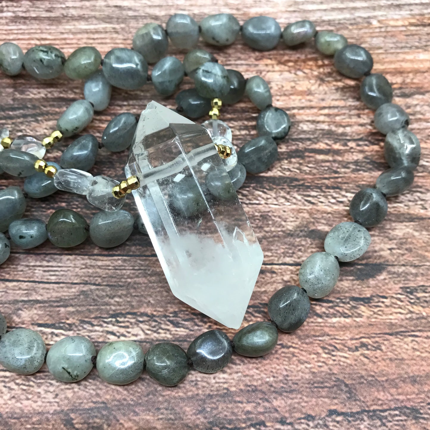 Natural Labradorite Beads Necklaces