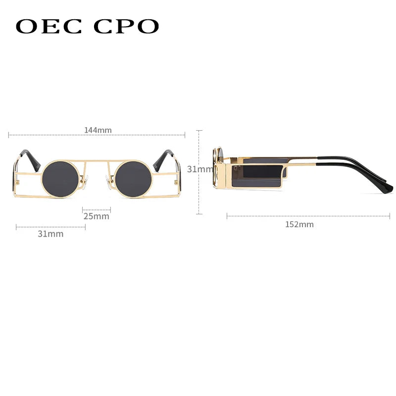Vintage Round Sunglasses
