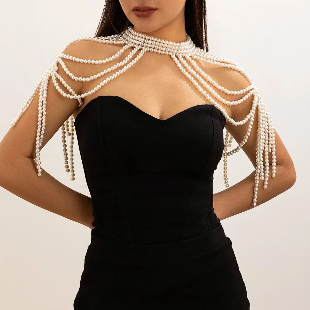 Sexy Chain Pearl Waist Jewelry
