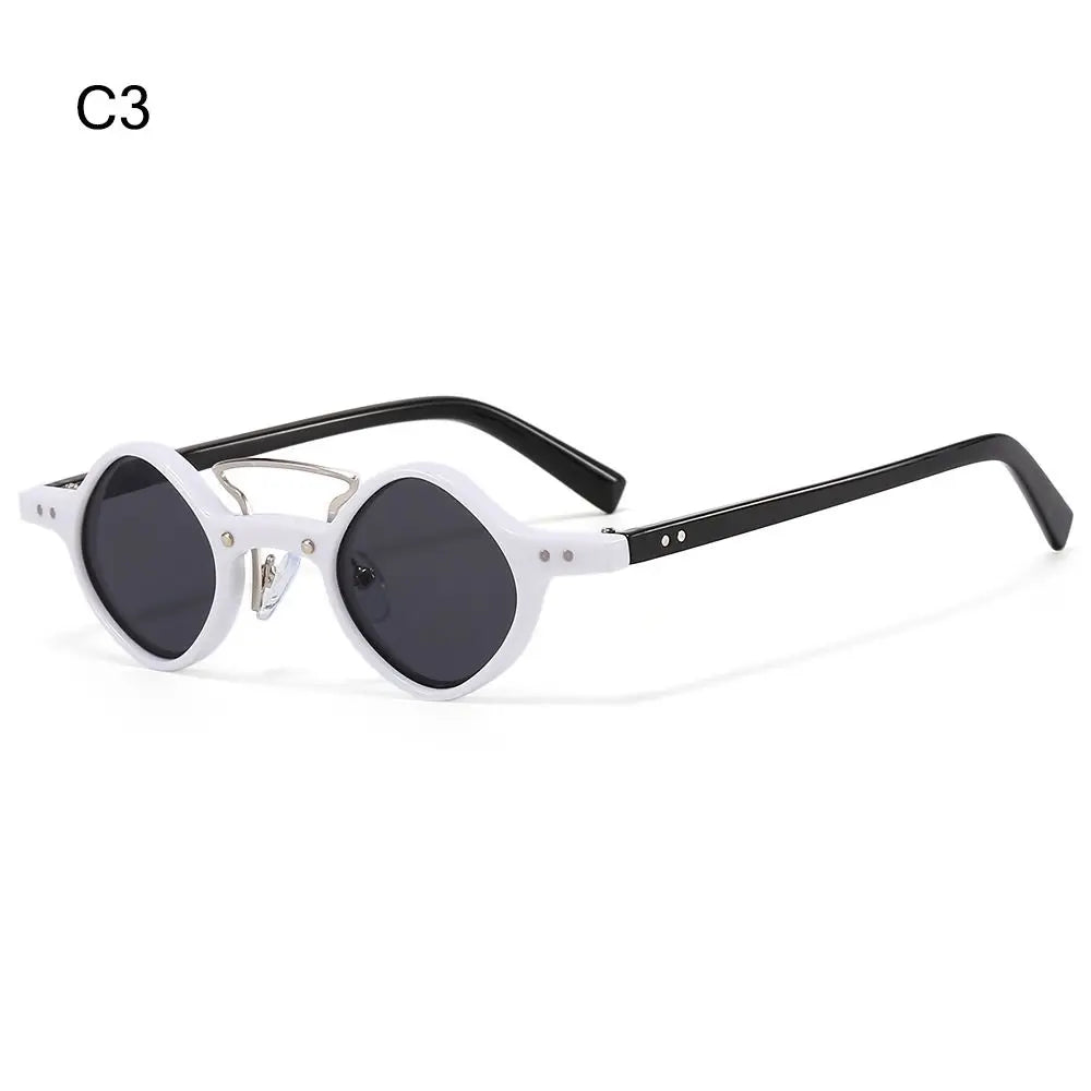 Hippie Small Round Square Sunglasses