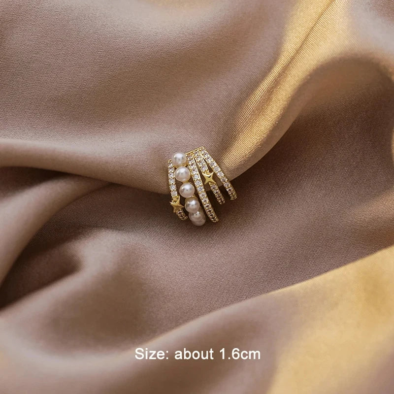Pearl Ear Bone Clip