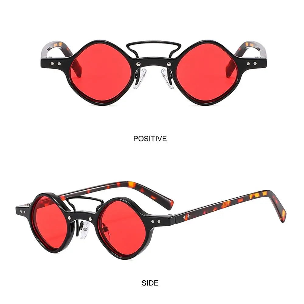 Hippie Small Round Square Sunglasses