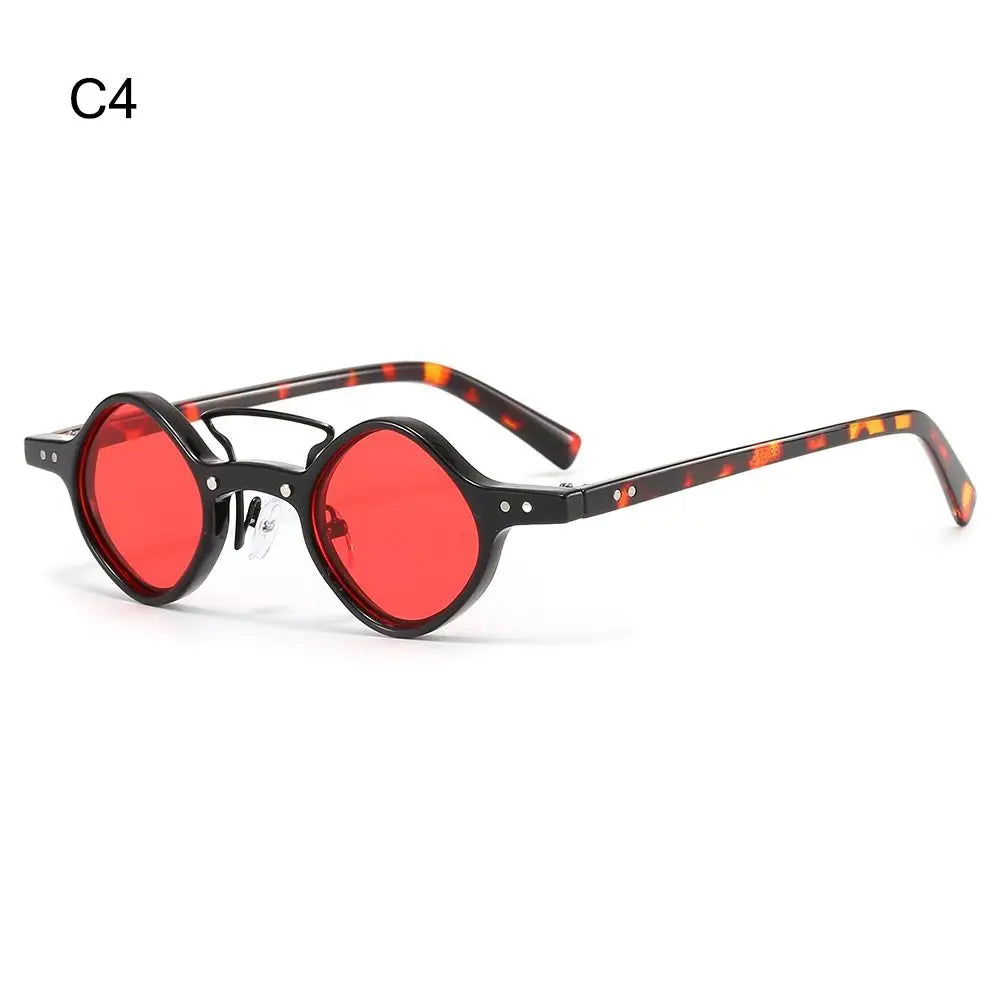 Hippie Small Round Square Sunglasses
