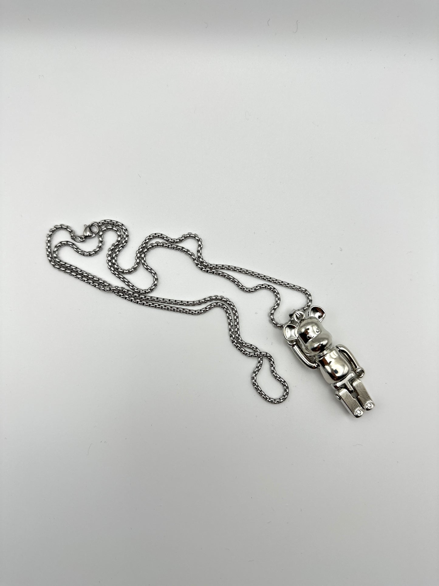 Mechanical Bear Necklace
