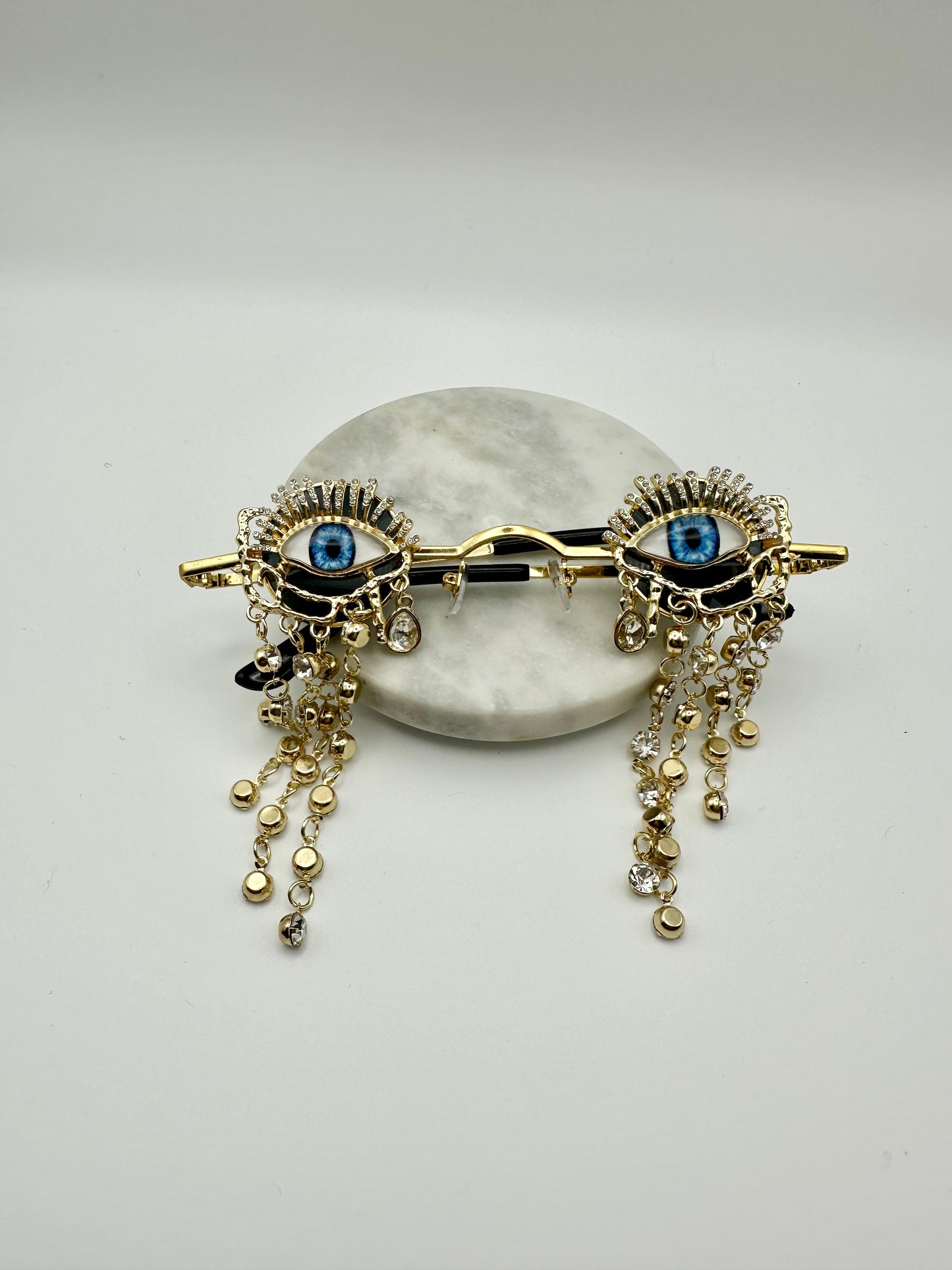 Burning man eye sunglasses