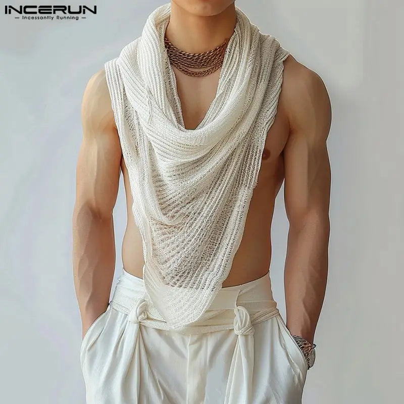 Scarf tank top