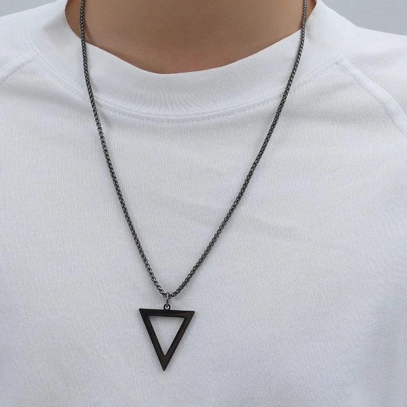 Triangle Pendant Necklace