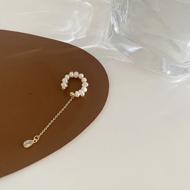 Pearl Ear Bone Clip