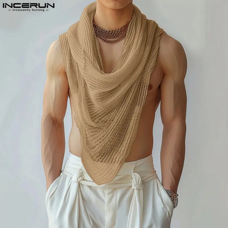 Scarf tank top