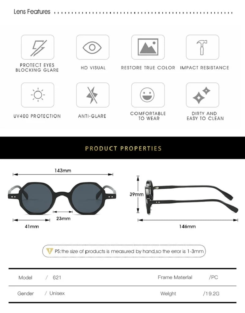 Classic Round Sunglasses
