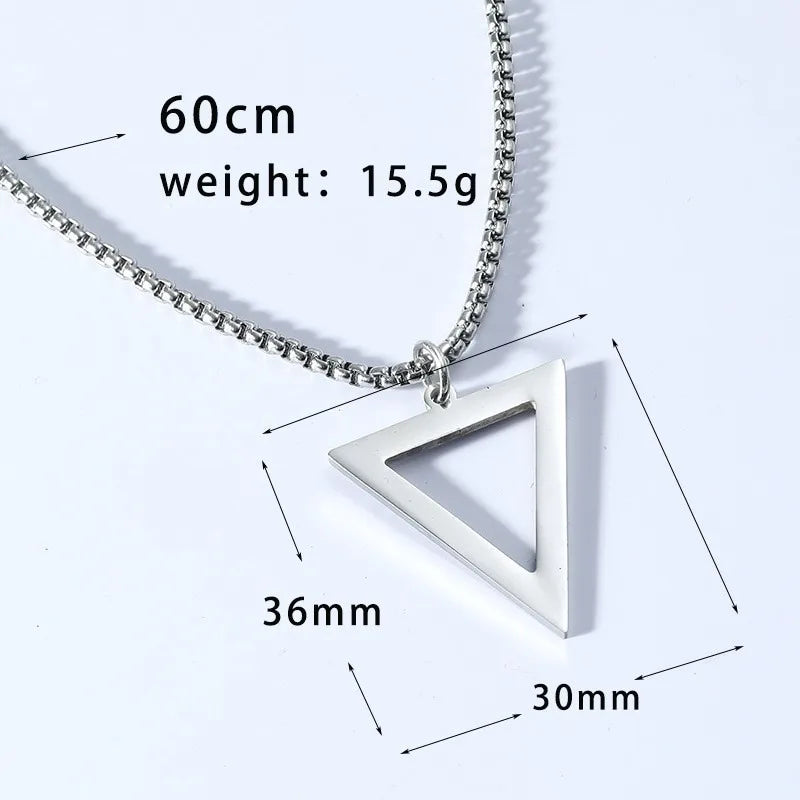 Triangle Pendant Necklace