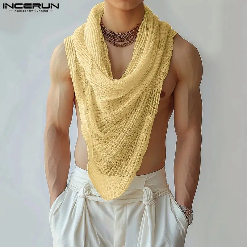 Scarf tank top